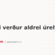 Bókari verður aldrei úreltur