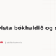 Að útvista bókhaldið og spara