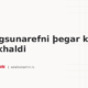 Umhugsunarefni þegar kemur að bókhaldi