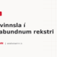 Launavinnsla í árstíðabundnum rekstri