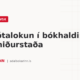 Áramótalokun í bókhaldi: sönn niðurstaða